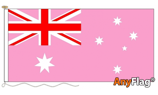 Australia Pink Custom Printed AnyFlag®